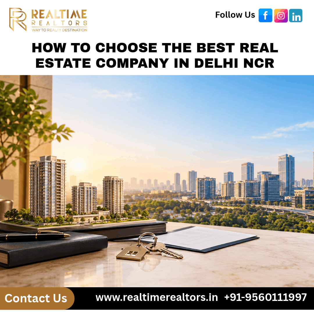 How to Choose the Best Real Estate Company in Delhi NCR